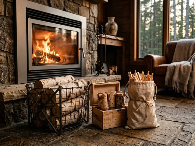 Подготовка «каминного набора выходного дня» в Кирове